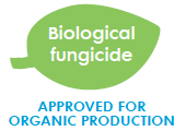 Biological fungicide for organic production logo